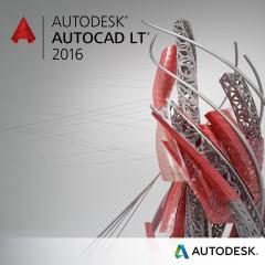 AutoCAD LT 2016 Commercial New SLM 3-Year Desktop Subscription with Basic Support