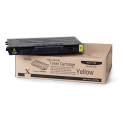 Xerox Phaser 6100 High Capacity Yellow Toner Cartridge
