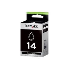 Black Ink Cartridge Lexmark #14 for Z2320/X2620/X2650/x2670 - 175 pages