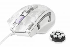 TRUST GXT 155W Gaming Mouse - white camouflage