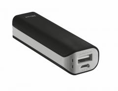 TRUST Primo Power Bank 2200 Portable Charger - black