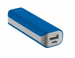 TRUST Primo Power Bank 2200 Portable Charger - blue
