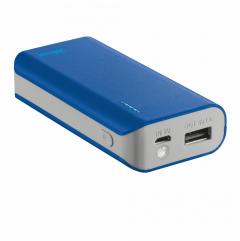 TRUST Primo Power Bank 4400 Portable Charger - blue
