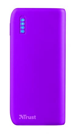 TRUST Primo Power Bank 4400 Portable Charger - Purple