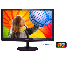 Philips 21.5   TFT-LCD monitor 1920x1080 FullHD 16:9 1ms Smart Response 250cd/m2 20 000 000:1