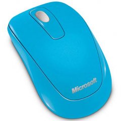 Microsoft Wireless Mobile Mouse 1000 USB ER English Cyan Blue Retail