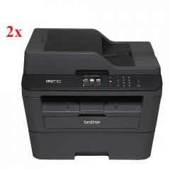 2x Brother MFC-L2740DW Laser Multifunctional + Free Brother TN-2320 Toner Cartridge High Yield