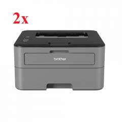 Brother HL-L2300D Laser Printer x2