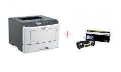 Mono Laser Printer Lexmark MS415dn  + Тонер 10K