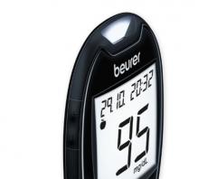 Beurer GL 44 Blood glucose; Large display; medical device; circumferences 13.5-19.5 cm; storage bag;