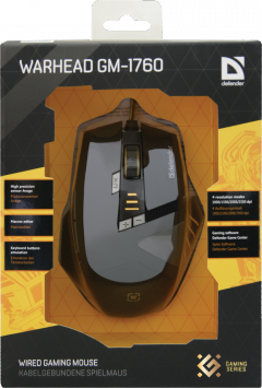 Defender Gaming мишка Warhead GM-1760 optical
