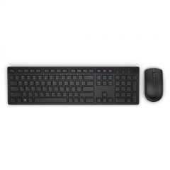Dell Wireless Keyboard and Mouse-KM636 - UK (QWERTY) - Black