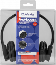 Defender Безжични стерео слушалки FreeMotion HN-B701