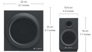 Logitech 2.1 Speaker System Z333