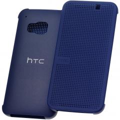 PROMO BUNDLE (HTC One M9 Silver + Аксесоар HTC Dot Matrix case RT package Ink Blue for M9)