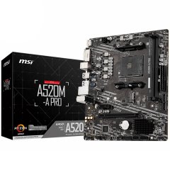 MSI Main Board Desktop A520M-A PRO (A520