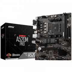 MSI Main Board Desktop A520M PRO (AM4