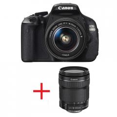 Canon EOS 600D + EF-s 18-55 DC III + карта Toshiba SD 8GB Wi-fi + Canon LENS EF-S 18-135mm