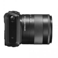 Canon EOS M Black + 18-55mm IS STM + 22mm STM + Speedlite 90EX + EF-M auf EF Adapter
