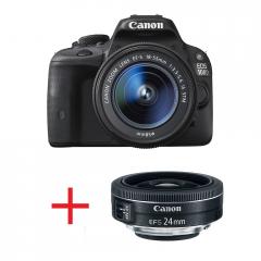 Canon EOS 100D + EF-s 18-55 IS STM + карта Toshiba SD 8GB Wi-fi + Canon LENS EF-S 24mm f/2.8