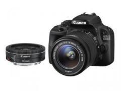 Canon EOS 100D + EF-s 18-55mm f/3.5-5.6 IS STM + EF 40mm f/2.8 STM