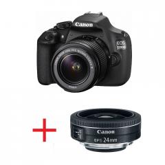 Canon EOS 1200D + EF-s 18-55 DC III + карта Toshiba SD 8GB Wi-fi + Canon LENS EF-S 24mm f/2.8