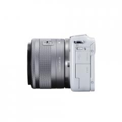 Canon EOS M10 white + EF-M 15-45mm IS STM + Canon battery pack LP-E12 for EOS-M