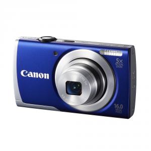 Canon PowerShot A2600 IS Blue + Soft case Canon DCC-515 + 4GB Card