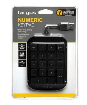 Targus Number Pad USB Port Black