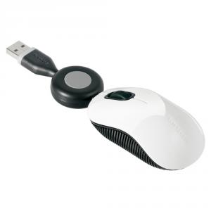 Targus Compact BTrace Rtrctable Mouse White