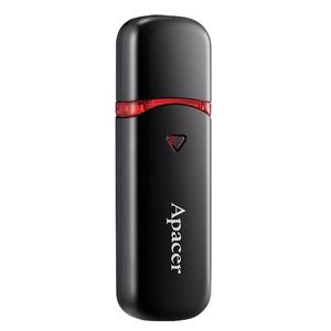 Apacer USB2.0 Flash Drive AH333 16GB Black RP