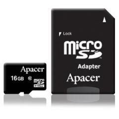 Apacer 16GB MicroSDHC Class 10 (1  adapter)