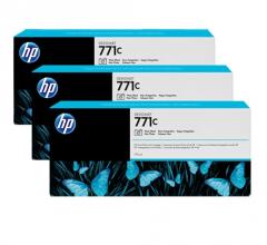 HP 771C 3-pack 775-ml Photo Black Designjet Ink Cartridges