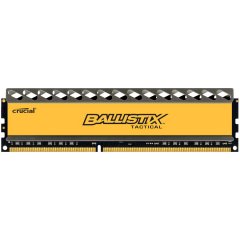 Crucial DRAM 4GB DDR3 1600 MT/s (PC3-12800) CL8 @1.5V Ballistix Tactical UDIMM 240pin
