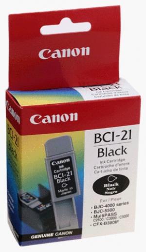 Canon BCI-21 Bk Twinpack