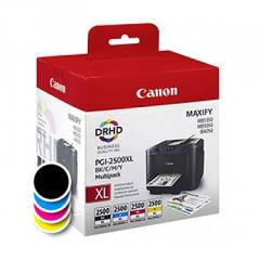 Canon Ink PGI-2500XL BK/C/M/Y Multi-Pack + Calculator