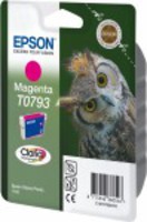 Epson T0793 Magenta Ink Cartridge - Retail Pack (untagged) for Stylus Photo 1400