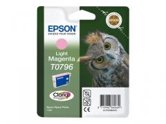 Epson T0796 Light Magenta Ink Cartridge - Retail Pack (untagged) for Stylus Photo 1400