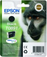 Black Ink Cartridge EPSON for Stylus S20/SX100/SX105/SX200/SX205/210/215/218/SX400/SX405/415; Stylus