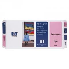 HP 81 Light Magenta Dye Printhead and Printhead Cleaner