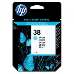 HP 38 Light Cyan Pigment Ink Cartridge