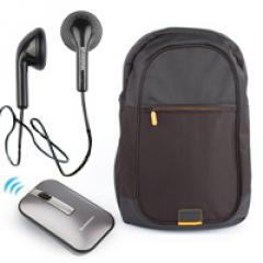 Lenovo 15.6 Backpack CB2650 Black + Mouse Wireless N60 Gray + Headset P165 in-ear Black