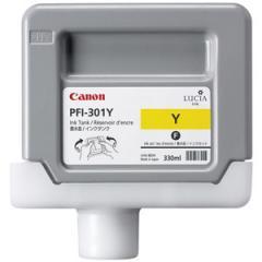 Canon Pigment Ink Tank PFI-301 Yellow for iPF8000 and iPF9000