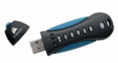 Флаш памет Corsair Padlock® 3 16GB Secure USB 3.0 Flash Drive with Keypad