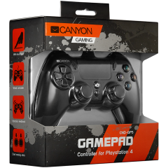 CANYON Wired Gamepad With Touchpad For PS4