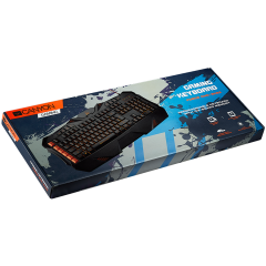 CANYON Wired multimedia gaming keyboard with lighting effect