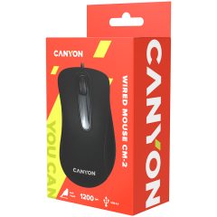CANYON CM-2 Wired Optical Mouse with 3 buttons