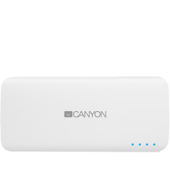 CANYON Battery charger for portable device 10000 mAh (White)