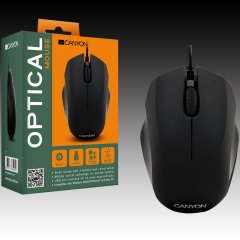CANYON CNR-FMSO02 3 buttons and 1 scroll wheel with 800 dpi wired optical mouse