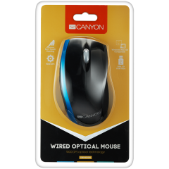 CANYON wired optical mouse with 3 buttons